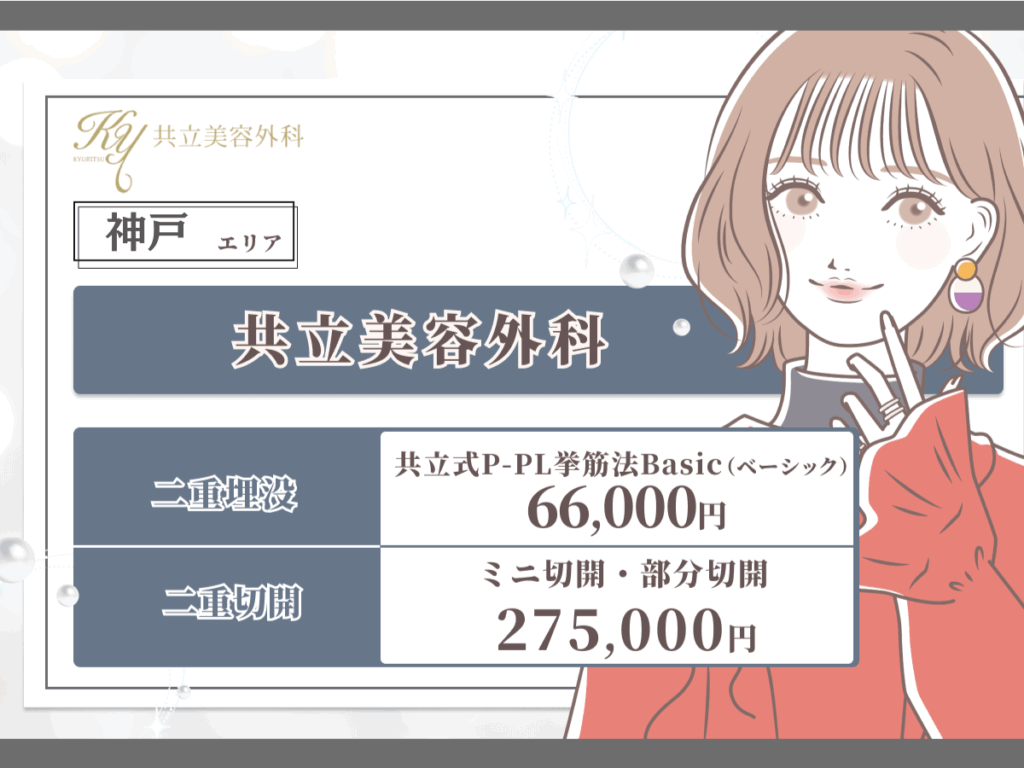 神戸エリアおすすめ：共立美容外科